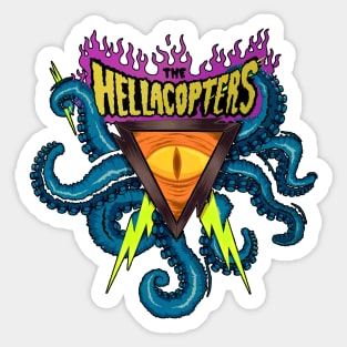 The Hellacopters - In the sign of the octopus (Colour) Sticker